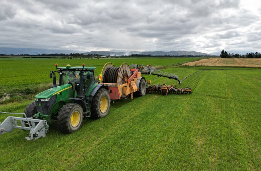 Maximising effluent cuts fert costs on Mid Canty farm