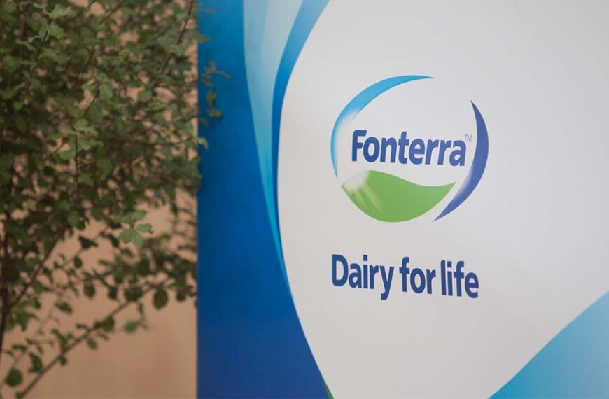 Fonterra sign