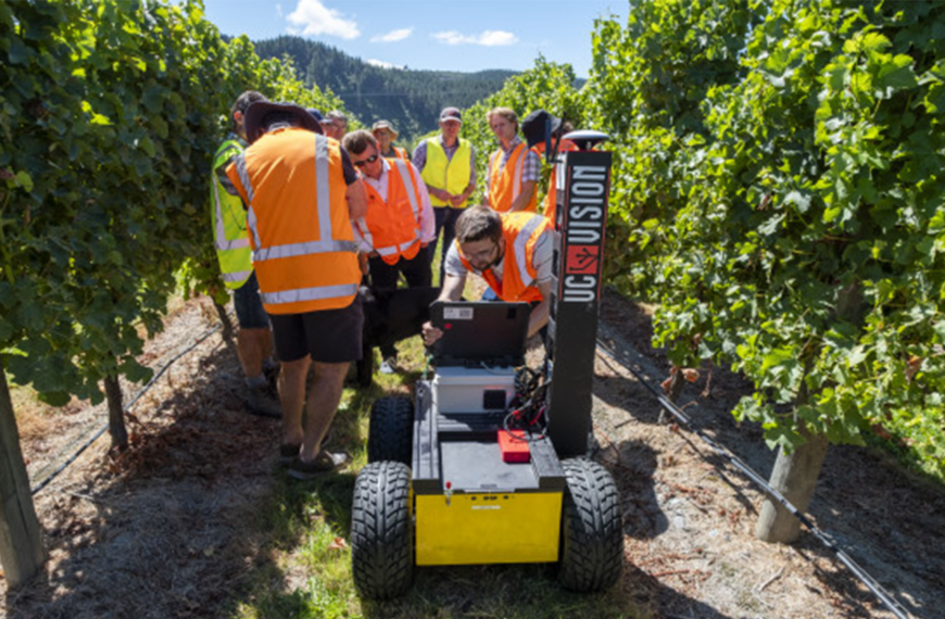 Scanning robot revolutionises viticulture counts